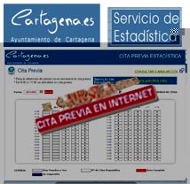 Servicio de Cita Previa del negociado de Estadistica