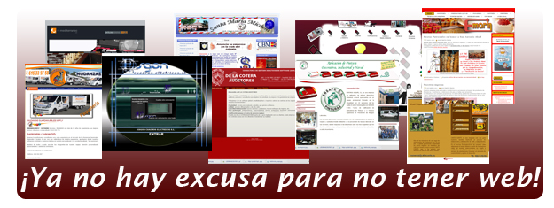 ¡Ya no hay excusa para que tu negocio no tenga web!