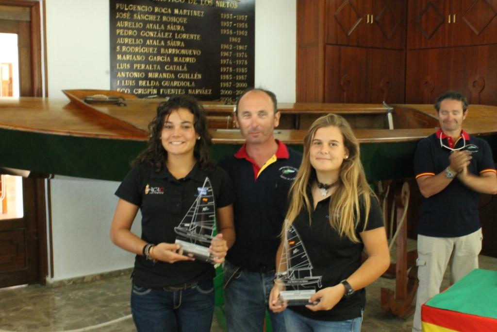 PAOLA ROS Y BEATRIZ RODRÍGUEZ, DEL REAL CLUB DE REGATAS DE CARTAGENA