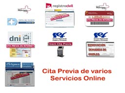 Cita previa Servicios