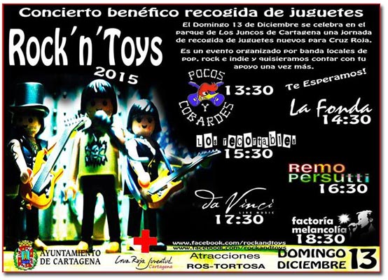 Primera edición del Rock And Toys en Cartagena