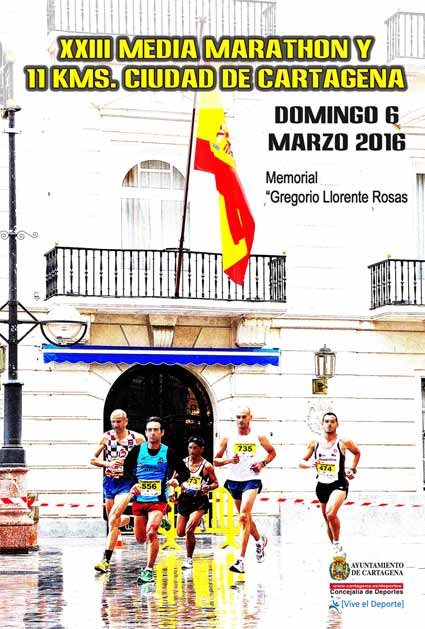 XXIII edición de la Media Marathón - Ciudad de Cartagena 2016