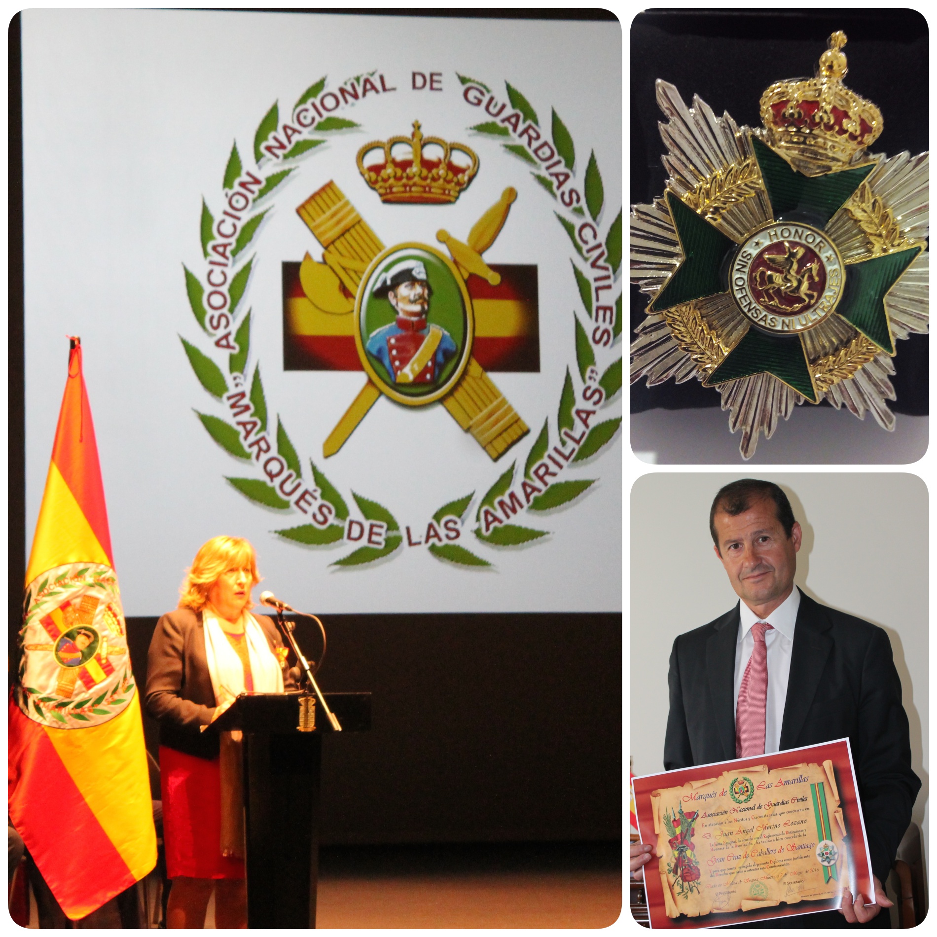 Acto entrega Gran Cruz de Caballero de Santiago